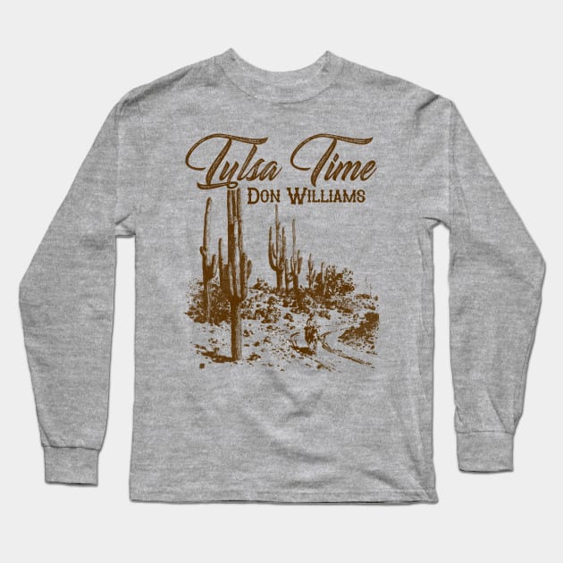 Tulsa Time Long Sleeve T-Shirt by darklordpug